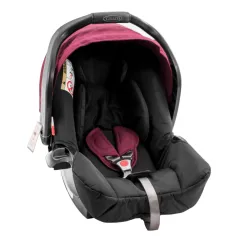 FOTELIK SAMOCHODOWY NOSIDEŁKO GRACO JUNIOR BABY GRAPE 0–13 KG – TYŁEM DO KIERUNKU JAZDY, TRAVEL SYSTEM