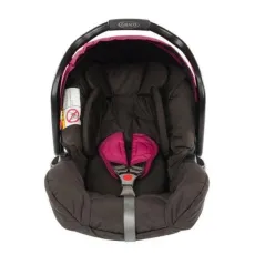 Fotelik Samochodowy Nosidełko Graco Junior Baby Grape 0–13 Kg – Tyłem Do Kierunku Jazdy, Travel System