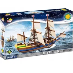 Statek Mayflower Klocki 640 Elementów Cobi 7+