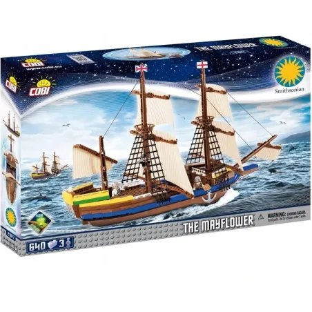 Statek Mayflower Klocki 640 Elementów Cobi 7+