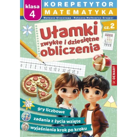MATEMATYKA: UŁAMKI DZIESIĘTNE I OBLICZENIA. KOREPETYTOR KLASA 4