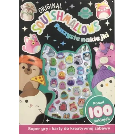 ORIGINAL SQUIHMALLOWS PUSZYSTE NAKLEJKI
