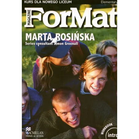 MAGAZINE FORMAT. ĆWICZENIA. Marta Rosińska