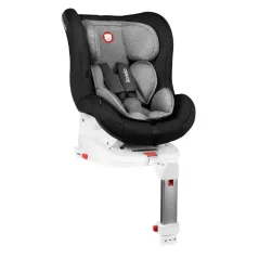 FOTELIK SAMOCHODOWY PRZÓD TYŁ 0-18 KG ISOFIX, CARBON LIONELO LENNART 0+