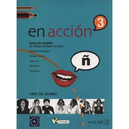 EN ACCION 3. PODRĘCZNIK + 2x CD. Elena Verdia