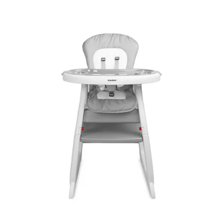 Wielofunkcyjne Krzesełko Do Karmienia 2W1 Caretero Homee Grey – Zestaw Ze Stolikiem 6M+