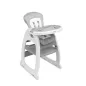 Wielofunkcyjne Krzesełko Do Karmienia 2W1 Caretero Homee Grey – Zestaw Ze Stolikiem 6M+ Wielofunkcyjne Krzesełko Do Karmienia 2W1 Caretero Homee Grey – Zestaw Ze Stolikiem 6M+