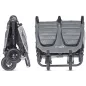 Wózek Bliźniaczy Spacerowy Spacerówka Baby Jogger City Mini Gt Double Steel Grey