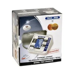 CIŚNIENIOMIERZ ELEKTRONICZNY Z ZASILACZEM TECH-MED TMA-3BASIC B