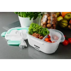 ELEKTRYCZNY PODGRZEWACZ ŻYWNOŚCI LUNCH BOX 230V NOVEEN LB-330 MINT