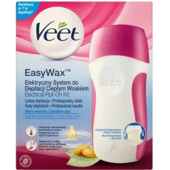 VEET EASYWAX ELEKTRONICZNY SYSTEM DO DEPILACJI CIEPŁYM WOSKIEM Z OLEJKIEM ARGANOWYM