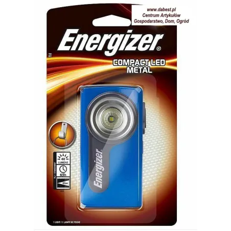 ENERGIZER COMPACT METAL LED KIESZONKOWA LATARKA ZE STALI NIERDZEWNEJ