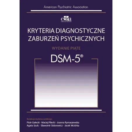 Kryteria diagnostyczne zaburzeń psychicznych DSM5