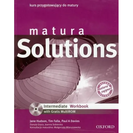 MATURA SOLUTIONS. JĘZYK ANGIELSKI. ĆWICZENIA +CD. Tim Falla, Jane Hudson, Paul Davies - Oxford