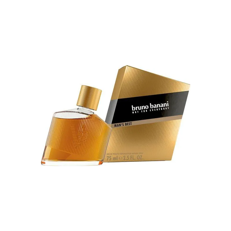BRUNO BANANI MAN'S BEST WODA TOALETOWA DLA MĘŹCZYZN SPRAY 75 ML