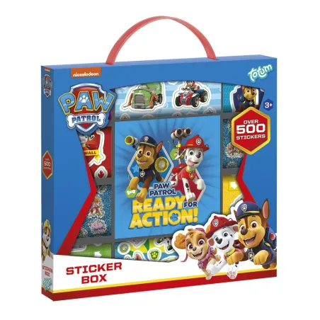 DUŻY ZESTAW NAKLEJEK PSI PATROL SPIN MASTER 3+