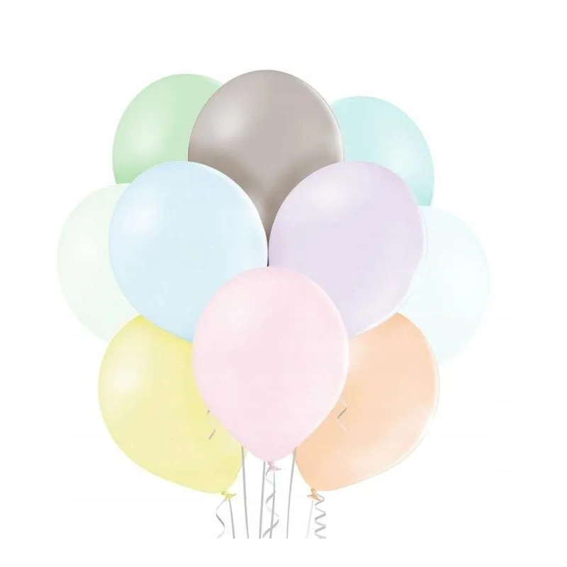 BALONY PASTELOWE 8SZT.