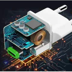 Ładowarka Sieciowa Hama 20W Pd Qc 3.0 Usb-C Biała – Szybkie Ładowanie Iphone I Android