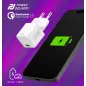 Ładowarka Sieciowa Hama 20W Pd Qc 3.0 Usb-C Biała – Szybkie Ładowanie Iphone I Android