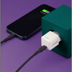 ŁADOWARKA SIECIOWA HAMA 20W PD QC 3.0 USB-C BIAŁA – SZYBKIE ŁADOWANIE IPHONE I ANDROID
