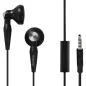 Słuchawki In-Ear Przewodowe Hama Basic4Phone - Czarny, Przełączanie Między Muzyką A Połączeniem Słuchawki In-Ear Przewodowe Hama Basic4Phone - Czarny, Przełączanie Między Muzyką A Połączeniem