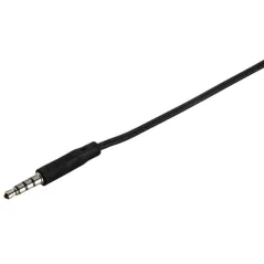 SŁUCHAWKI IN-EAR PRZEWODOWE HAMA BASIC4PHONE  - CZARNY, PRZEŁĄCZANIE MIĘDZY MUZYKĄ A POŁĄCZENIEM