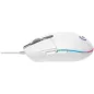 Mysz Gamingowa Logitech G203 Prodigy Gaming Mouse - Biała, Sześć Programowalnych Przycisków I Rgb Podświetlenie