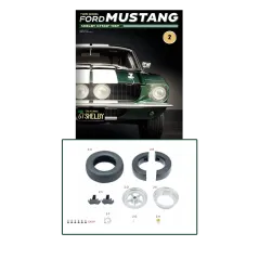 FORD MUSTANG SHELBY GT500® 1967 – KOLEKCJA DE AGOSTINI, ZBUDUJ WŁASNY MODEL | NUMER 2/2025