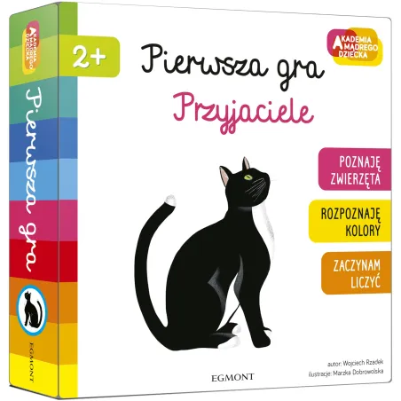 Pierwsza Gra Przyjaciele Gra Edukacyjna Akademia Mądrego Dziecka Egmont 2+ Pierwsza Gra Przyjaciele Gra Edukacyjna Akademia Mądrego Dziecka Egmont 2+