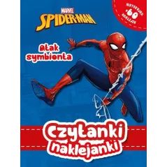 SPIDER-MAN ATAK SYMBIONTA. CZYTANKI NAKLEJANKI