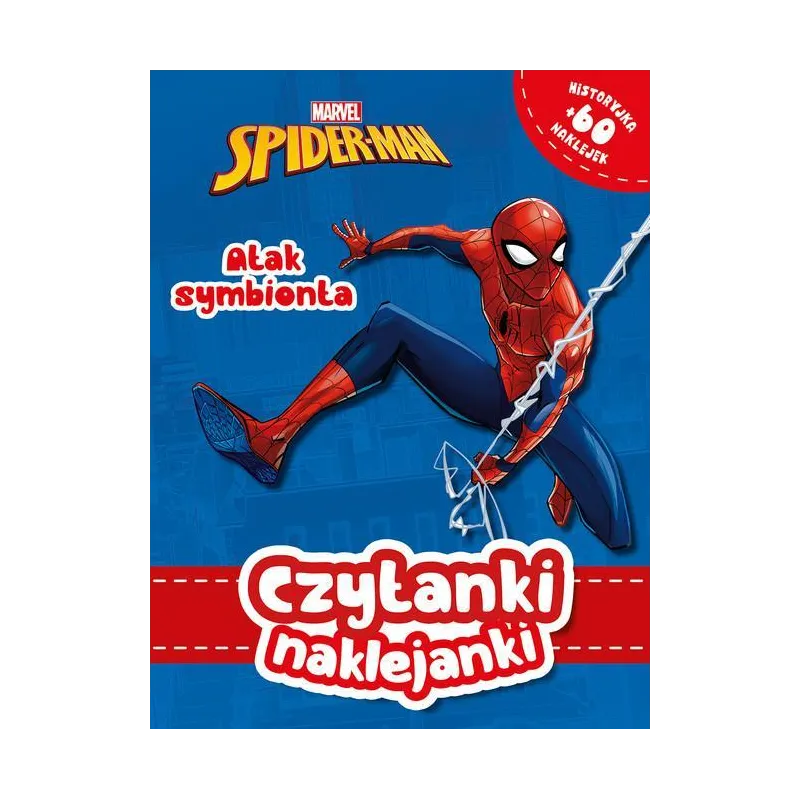 SPIDER-MAN ATAK SYMBIONTA. CZYTANKI NAKLEJANKI