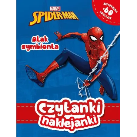 SPIDER-MAN ATAK SYMBIONTA. CZYTANKI NAKLEJANKI
