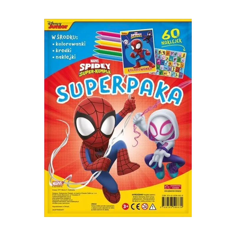 MARVEL SPIDEY I SUPER-KUMPLE. SUPERPAKA 3+