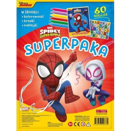 MARVEL SPIDEY I SUPER-KUMPLE. SUPERPAKA 3+
