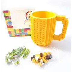 KUBEK KLOCKOWY ŻÓŁTY 350ML LEGO