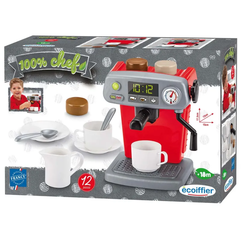 EKSPRES DO KAWY DLA DZIECI Z AKCESORIAMI ECOIFFIER 3+