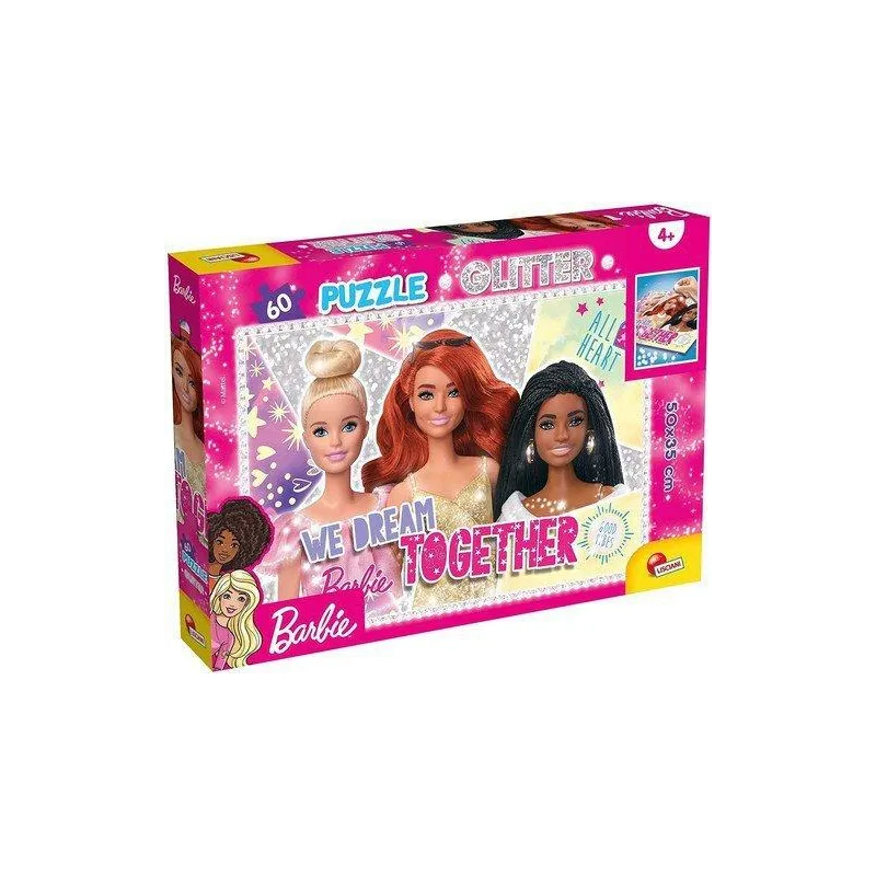 BARBIE GLITTER SELFIE 60 ELEMENTÓW LISCIANI 6+
