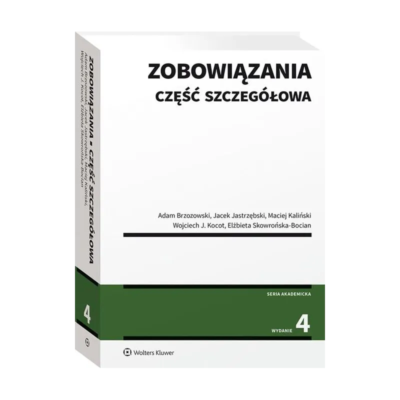 ZOBOWIĄZANIA CZĘŚĆ SZCZEGÓŁOWA