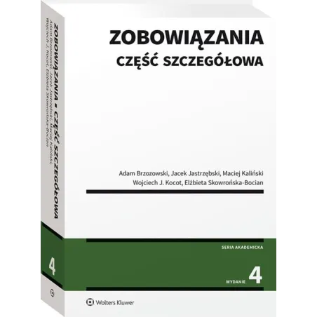 Zobowiązania Część Szczegółowa