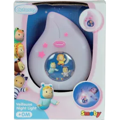 Lampka Nocna Do Łóżeczka Różowa Smoby Cotoons 0+