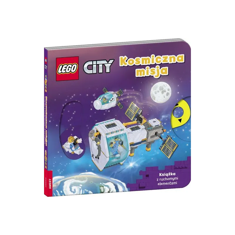 LEGO CITY KOSMICZNA MISJA. KSIĄŻKA Z RUCHOMYMI ELEMENTAMI