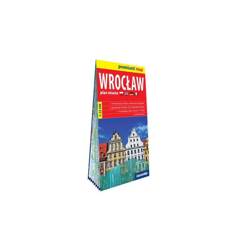 WROCŁAW PLAN MIASTA 1:22 500