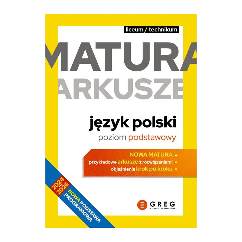 MATURA ARKUSZE JĘZYK POLSKI