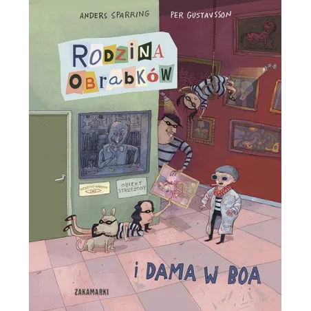 Rodzina Obrabków I Dama W Boa Rodzina Obrabków I Dama W Boa