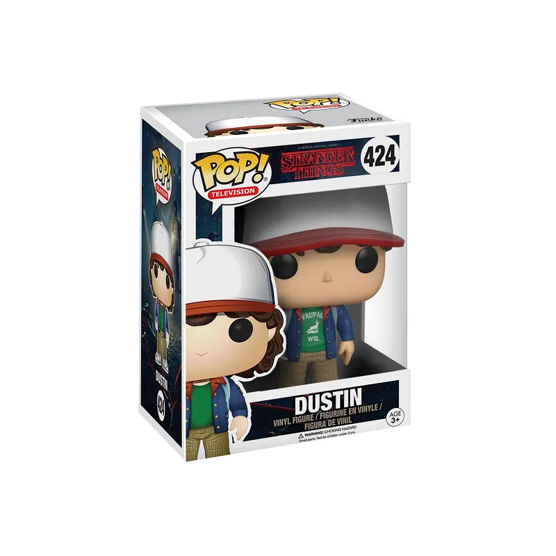 FUNKO POP! FIGURKA KOLEKCJONERSKA STRANGER THINGS: DUSTIN 424