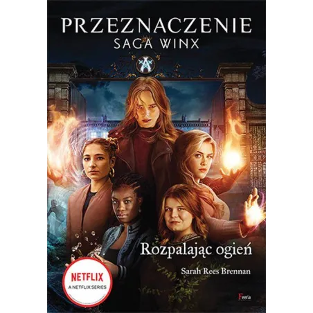 Rozpalając ogień okładka filmowa Sarah Rees Brennan