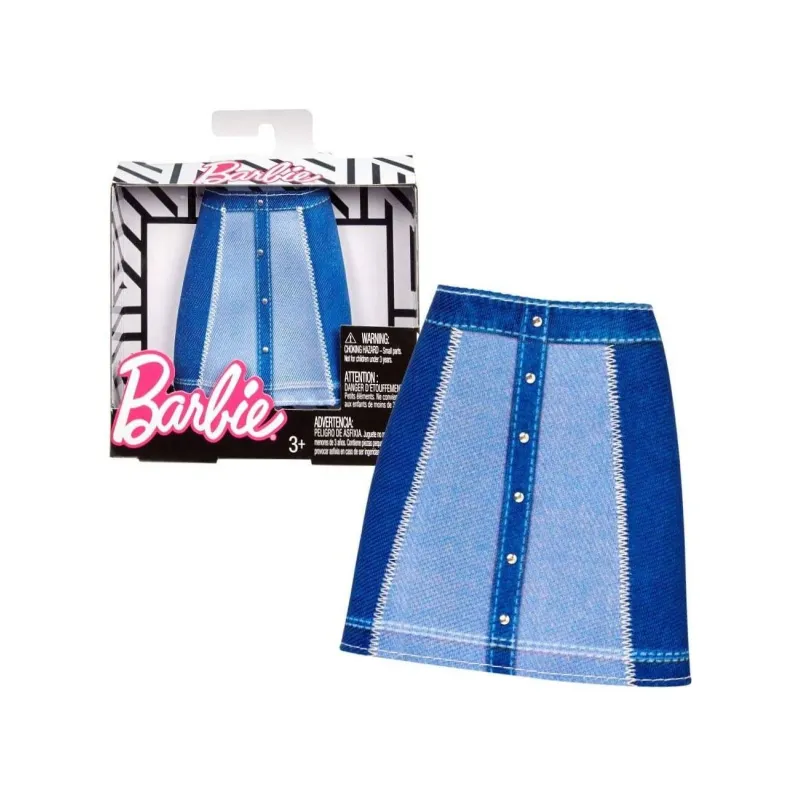 BARBIE UBRANKO JEANSOWA SPÓDNICA 3+