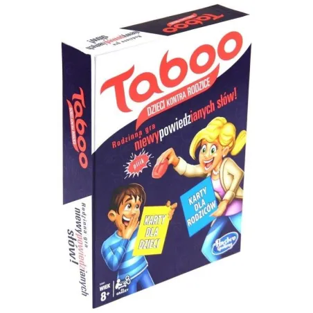 TABOO DZIECI KONTRA RODZICE GRA RODZINNA HASBRO 8+