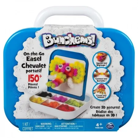 Bunchems Kolorowe Rzepy 150 Elementów 4+