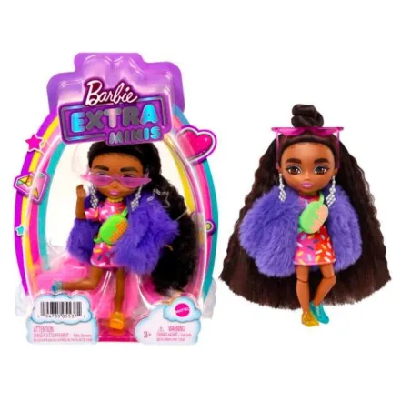 LALKA BARBIE EXTRA MINIS W FUTRZE 3+
